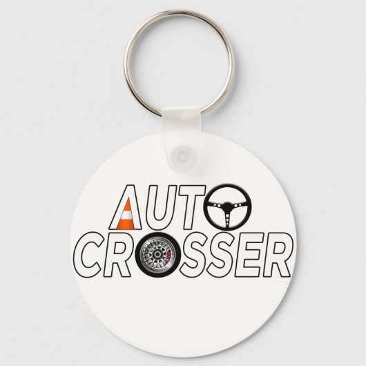 Auto Crosser Sleutelhanger (Voorkant)