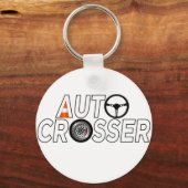 Auto Crosser Sleutelhanger (Voorkant)