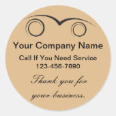 Auto Dank u Stickers (Voorkant)