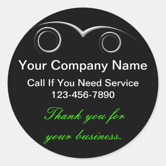 Auto Dank u Stickers (Voorkant)