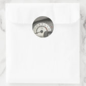 Auto dashboard ronde sticker (Tas)