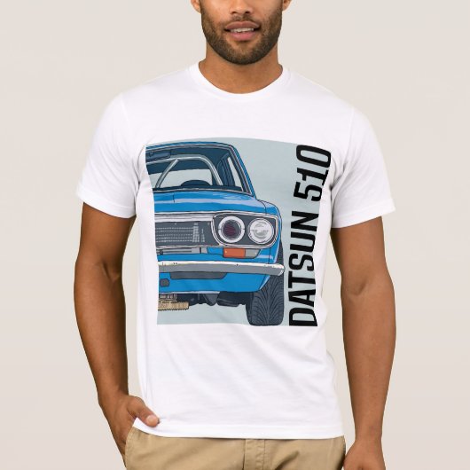Auto - Datsun 510 T-shirt (Voorkant)