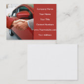 Auto Dealer Business afbeelding voor Visitekaartje (Voorkant / Achterkant)