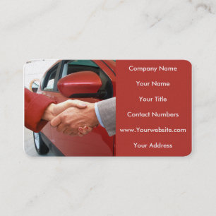 Auto Dealer Business afbeelding voor visitekaartje