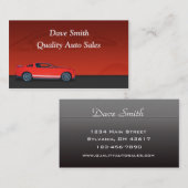 Auto Dealer Visitekaartje (Voorkant / Achterkant)