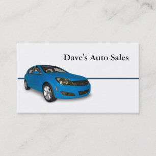 Auto Dealer Visitekaartje