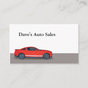 Auto Dealer Visitekaartje