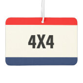 Auto Dealership 4X4 Promotie Luchtverfrisser (Achterkant)