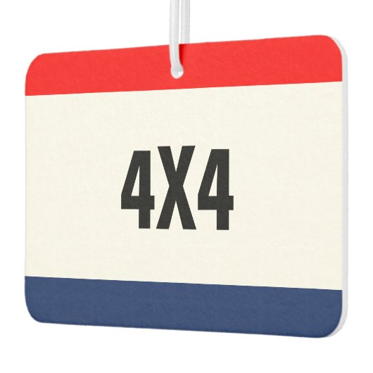 Auto Dealership 4X4 Promotie Luchtverfrisser (Links)