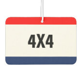 Auto Dealership 4X4 Promotie  Luchtverfrisser (Voorkant)