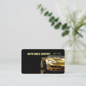 Auto Dealership & Auto Sales Associate Visitekaartje (Staand voorkant)