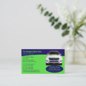 Auto Dealership-Auto Sales Associate Visitekaartje (Staand voorkant)