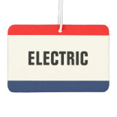 Auto Dealership Electric Promotion Luchtverfrisser (Achterkant)