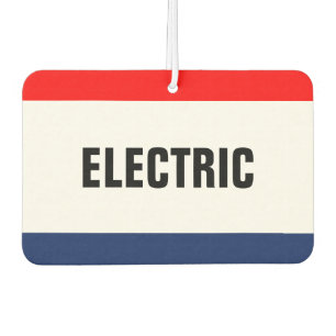 Auto Dealership Electric Promotion Luchtverfrisser