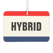 Auto Dealership Hybride Bevordering Luchtverfrisser (Achterkant)