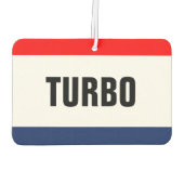 Auto Dealership Turbo Promotion Luchtverfrisser (Achterkant)