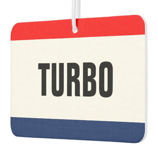 Auto Dealership Turbo Promotion  Luchtverfrisser (Links)