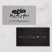 Auto Dealership Visitekaartjes (Voorkant / Achterkant)