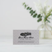 Auto Dealership Visitekaartjes (Staand voorkant)