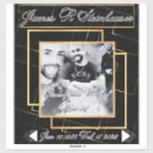 Auto Decal In Loving Memory Sticker (Vel)