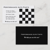 Auto Delen B Visitekaartje (Voorkant / Achterkant)