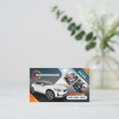 Auto Detail Auto Reparatie Auto Huren Auto Visitekaartje (Staand voorkant)