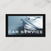 Auto Detail Schoonmaken Wash Service QR-code Visitekaartje (Voorkant)