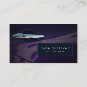Auto Detailer Automotive Services Elegante ShinyCa Visitekaartje