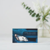 Auto Detailer Glanzende Auto Visitekaartje (Staand voorkant)