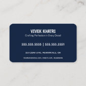 🚗 Auto Detailer Neon Visitekaartje (Achterkant)