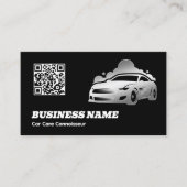 Auto Detailer Zwart Visitekaartje (Voorkant)