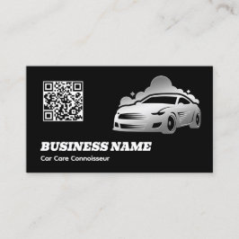 Auto Detailer Zwart Visitekaartje