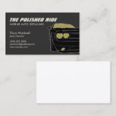 Auto Detailering, Spier Auto Reparatie Bus Visitekaartje (Voorkant / Achterkant)