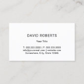 Auto Detailing 3D Water Car Wash Automotive Visitekaartje (Achterkant)