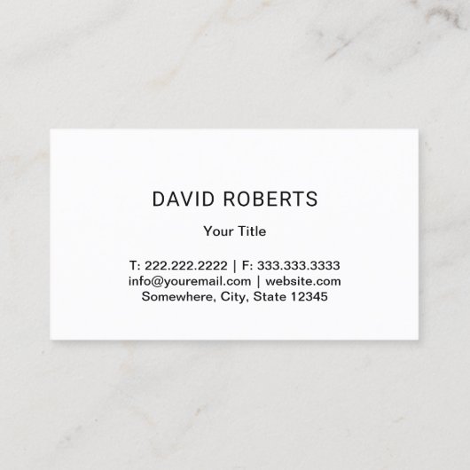 Auto Detailing 3D Water Car Wash Automotive Visitekaartje (Achterkant)