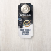 Auto Detailing Auto Reiniging Services Window Hang Deurhanger (Op knop)