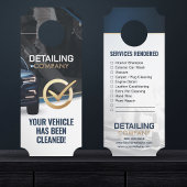 Auto Detailing Auto Reiniging Services Window Hang Deurhanger