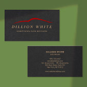 Auto Detailing, Auto Repair Automotive Zwart Visitekaartje
