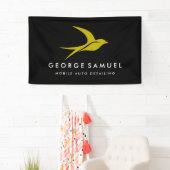 Auto Detailing | Autoreparatiebedrijf Flying Bird  Spandoek (Insitu)