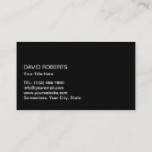 Auto Detailing Druk Wassen Schoonmaak Service Visitekaartje (Achterkant)