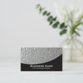 Auto Detailing Druk Wassen Schoonmaak Service Visitekaartje (Staand voorkant)