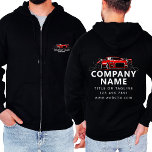 Auto Detailing Mobiele Auto Wassen Logo Jacket Zip Hoodie<br><div class="desc">Blijf professioneel en stijlvol met onze Auto Detailing Mobile Car Wash Logo Jacket Zip Hoodie, ideaal voor het vertegenwoordigen van uw wasstraat of auto detailing bedrijf. Ontworpen met uw aangepaste logo prominent weergegeven, combineert deze hoodie praktische bruikbaarheid en branding om een gepolijst uniform voor uw team te creëer. Het slanke...</div>
