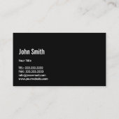 Auto Detailing Moderne Gouden Streep Druk Wassen Visitekaartje (Achterkant)