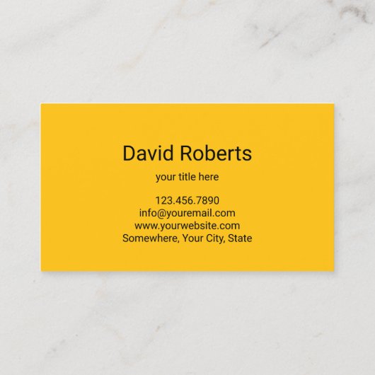 Auto Detailing Muscle Car Professional Car Wash  Visitekaartje (Achterkant)