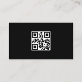 Auto Detailing Professionele Zwart Gouden Automoti Visitekaartje (Achterkant)