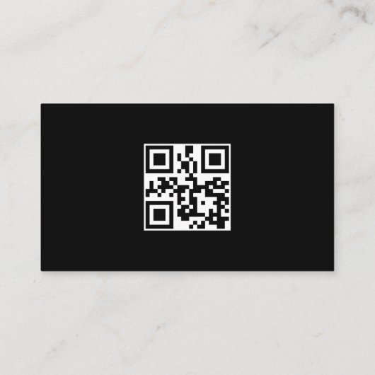 Auto Detailing Professionele Zwart Gouden Automoti Visitekaartje (Achterkant)