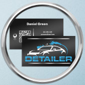 Auto Detailing QR Google Maps Visitekaartje