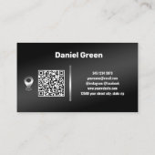 Auto Detailing QR Google Maps Visitekaartje (Achterkant)