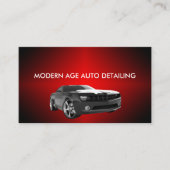 Auto Detailing Services Afsprakenkaartje (Voorkant)