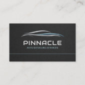 Auto Detailing Services QR-code Professioneel Visitekaartje (Voorkant)